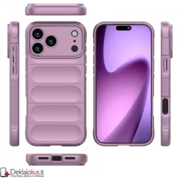 Magic Shield guminis dėklas su kameros apsauga - violetinis (Apple Iphone 17 Pro Max/18 Pro Max) Magic Shield guminis dėklas su kameros apsauga - violetinis (Apple Iphone 17 Pro Max/18 Pro Max)
